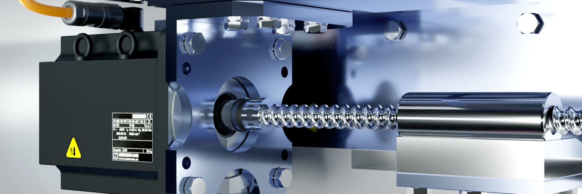 Antriebssystem für präzise lineare Bewegungen in Maschinen und Anlagen