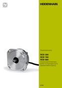 ROD 200 / ROD 700 / ROD 800 – Inkrementale Winkelmessgeräte mit Eigenlagerung für separate Wellenkupplung