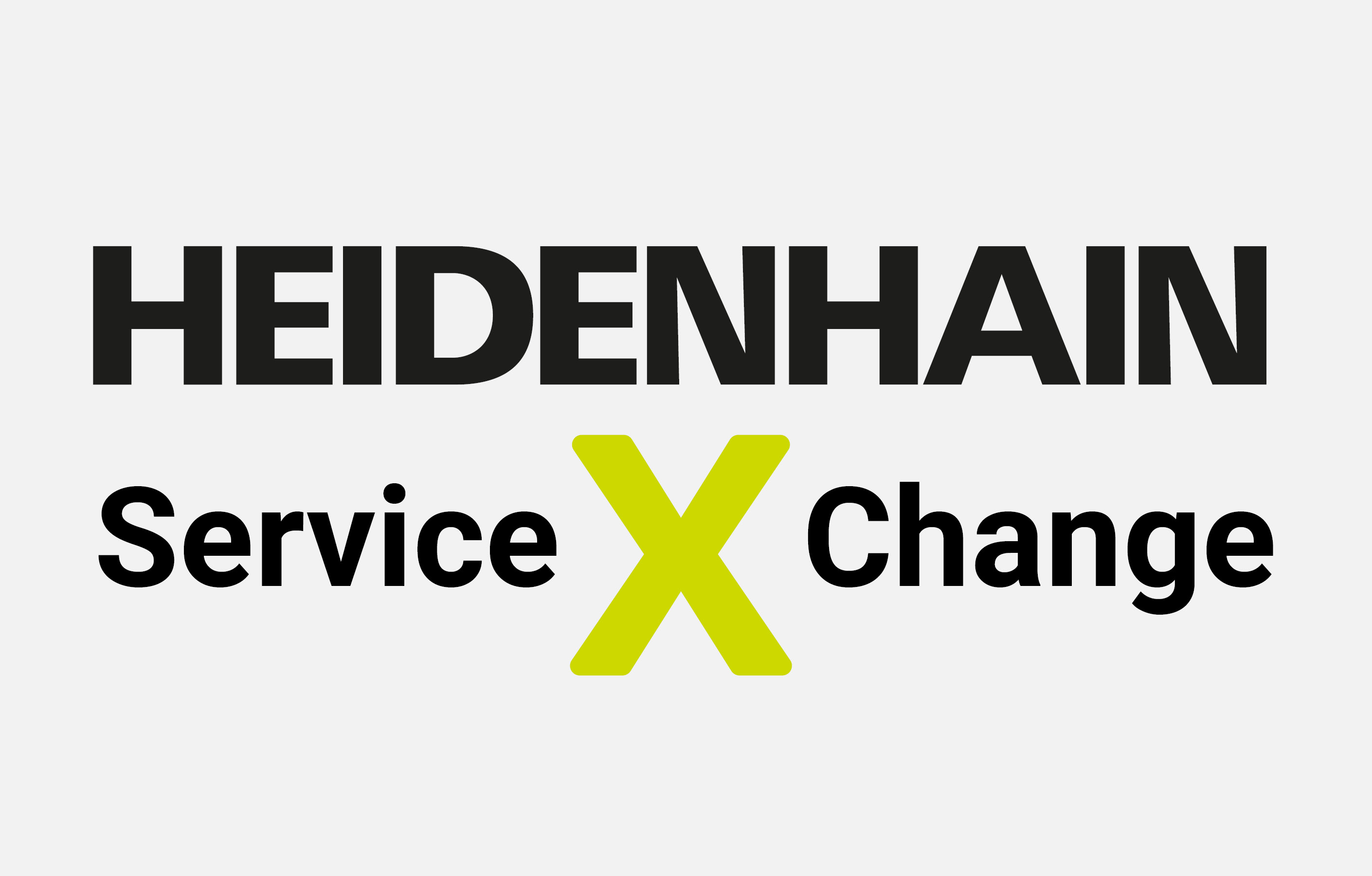 HEIDENHAIN Service X Change Logo 
